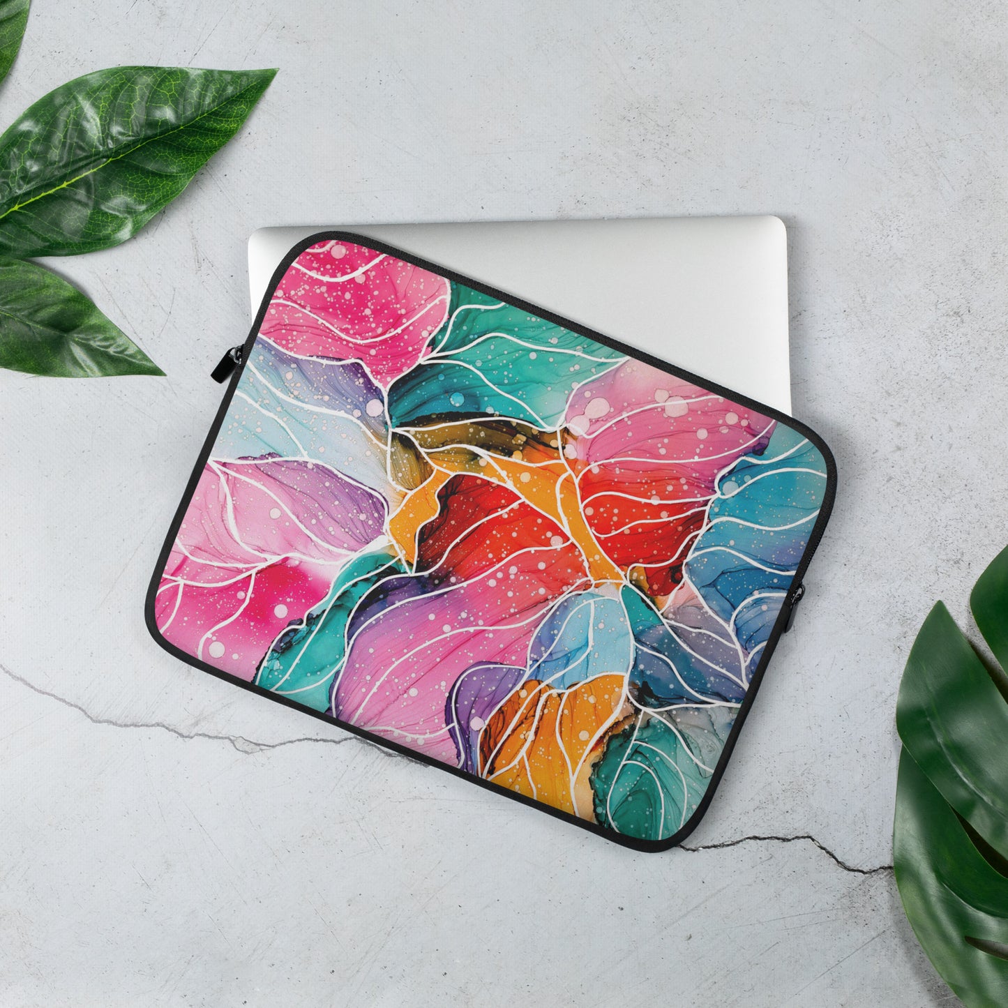 Abstract Art Laptop Sleeve - "New Beginnings"
