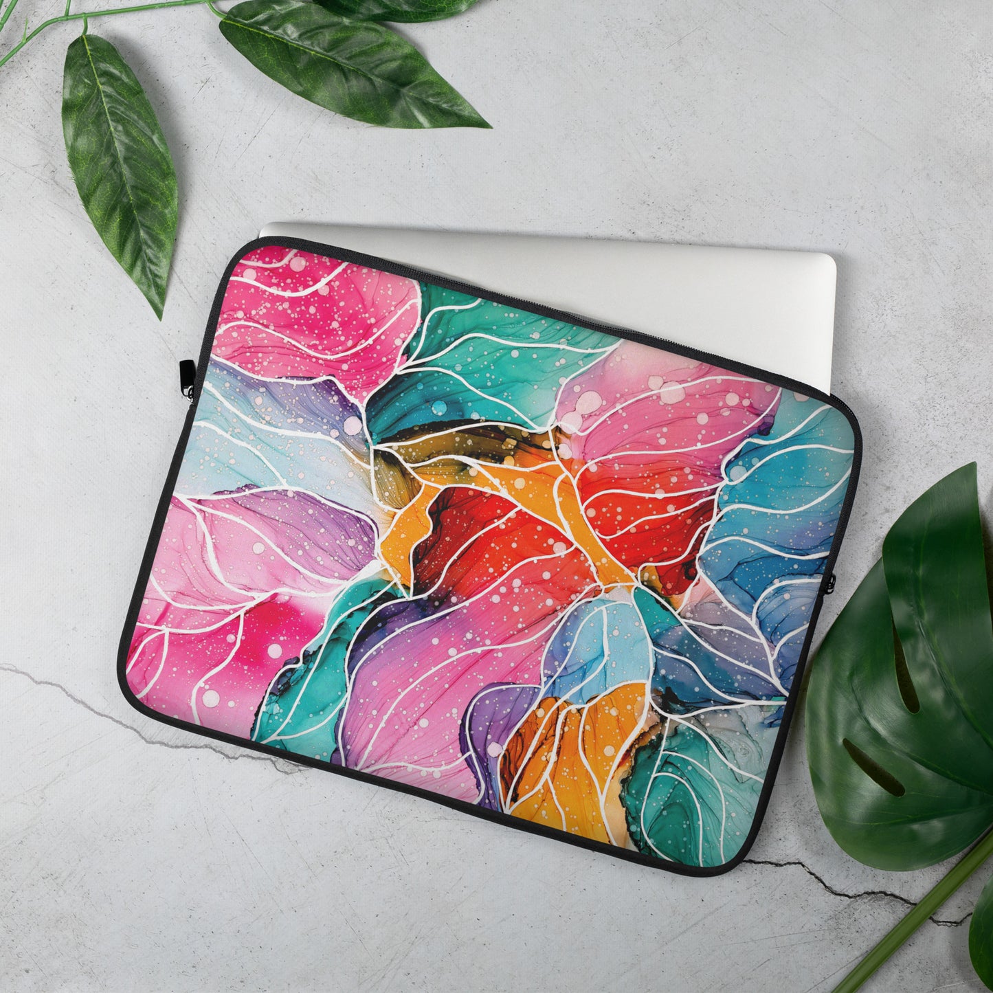 Abstract Art Laptop Sleeve - "New Beginnings"