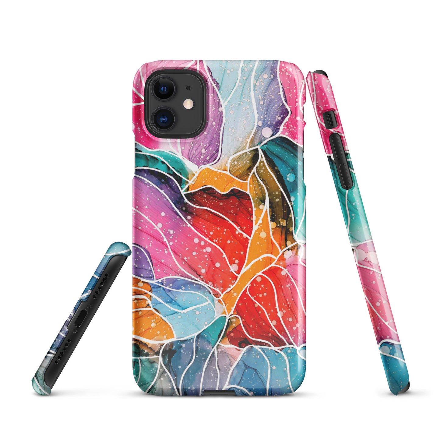 Abstract Art Cell Phone Snap Case for iPhone® - "New Beginnings"