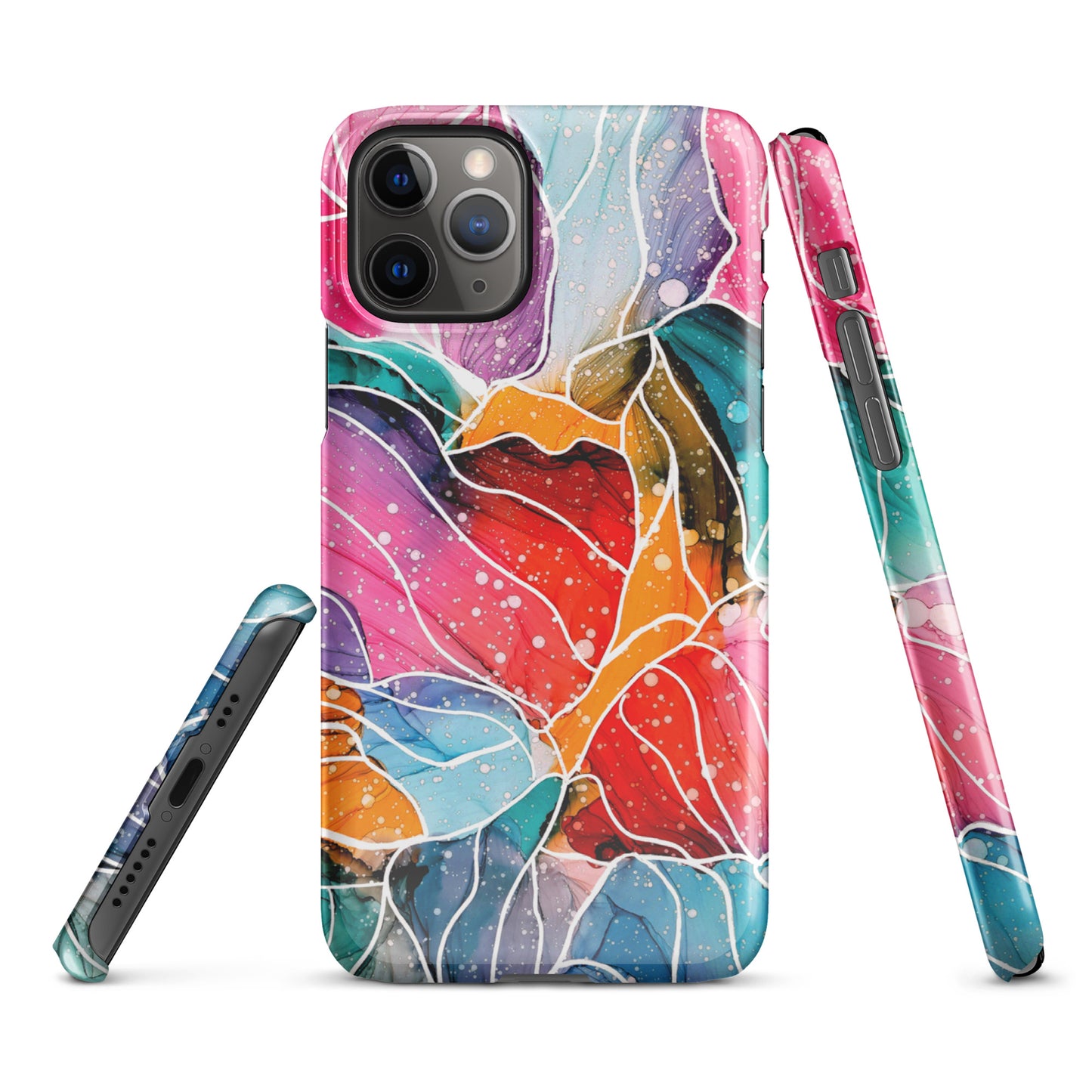 Abstract Art Cell Phone Snap Case for iPhone® - "New Beginnings"