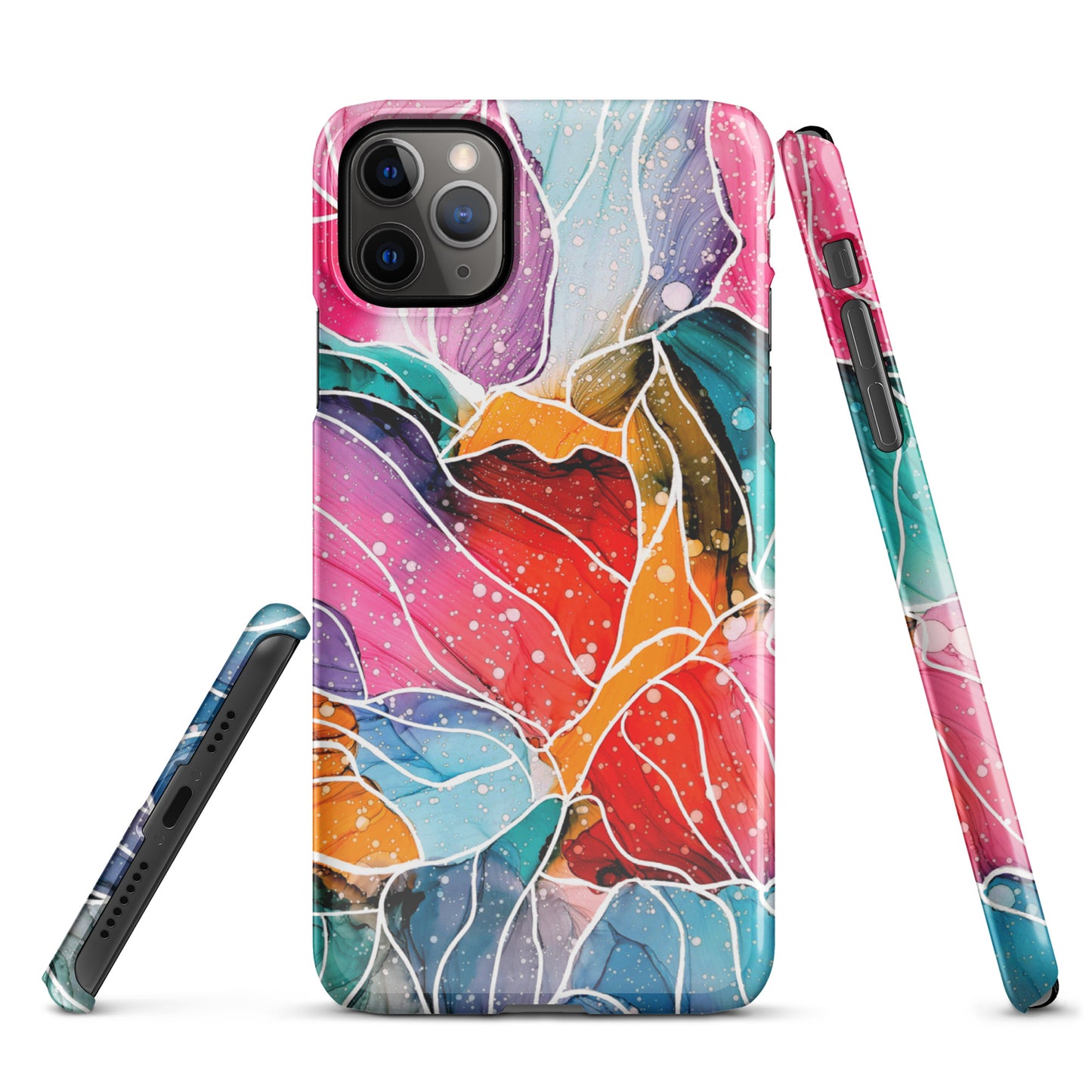 Abstract Art Cell Phone Snap Case for iPhone® - "New Beginnings"