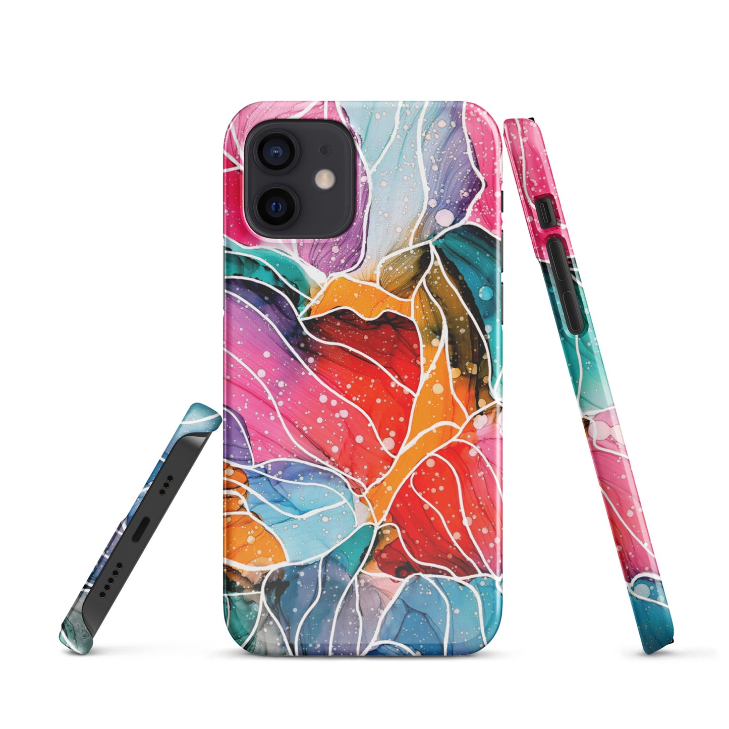 Abstract Art Cell Phone Snap Case for iPhone® - "New Beginnings"