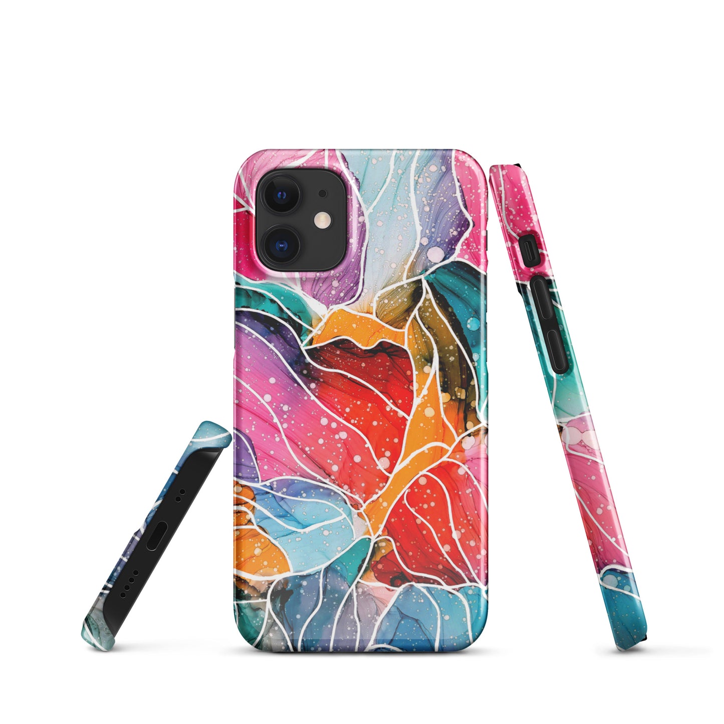 Abstract Art Cell Phone Snap Case for iPhone® - "New Beginnings"
