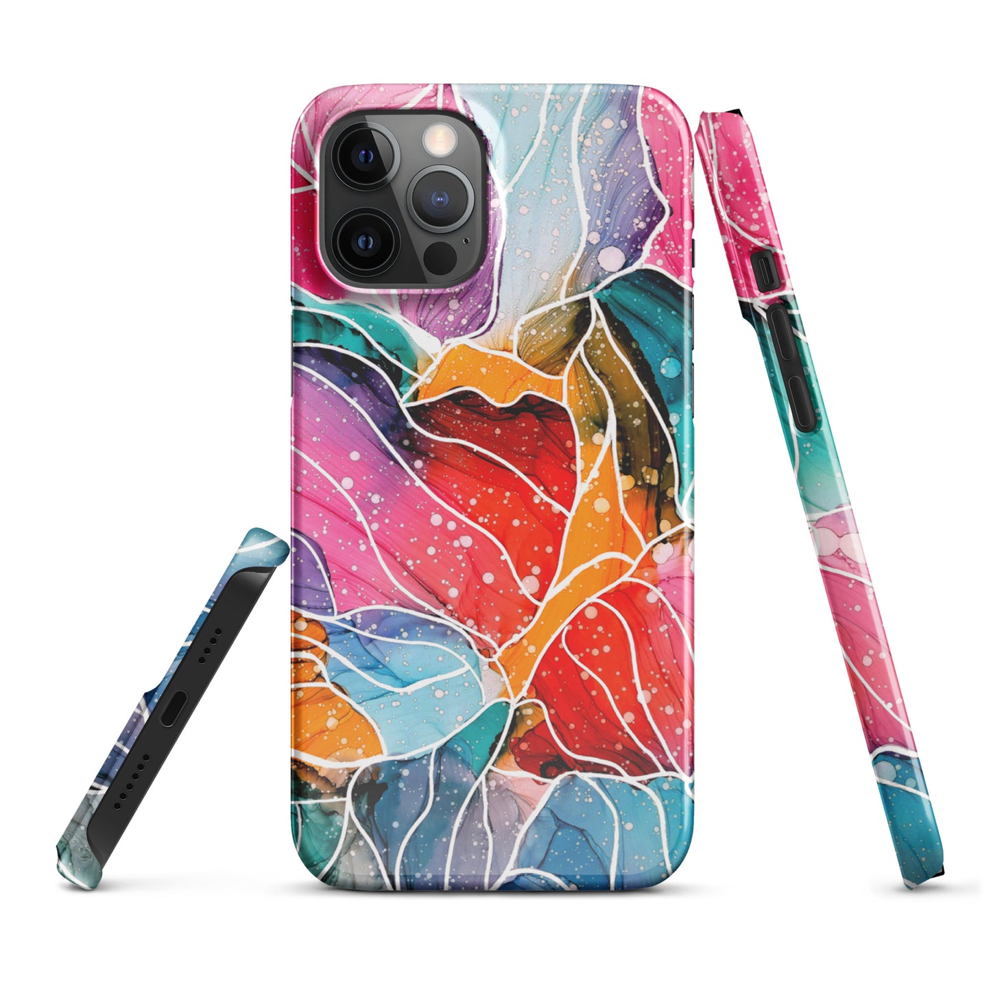 Abstract Art Cell Phone Snap Case for iPhone® - "New Beginnings"