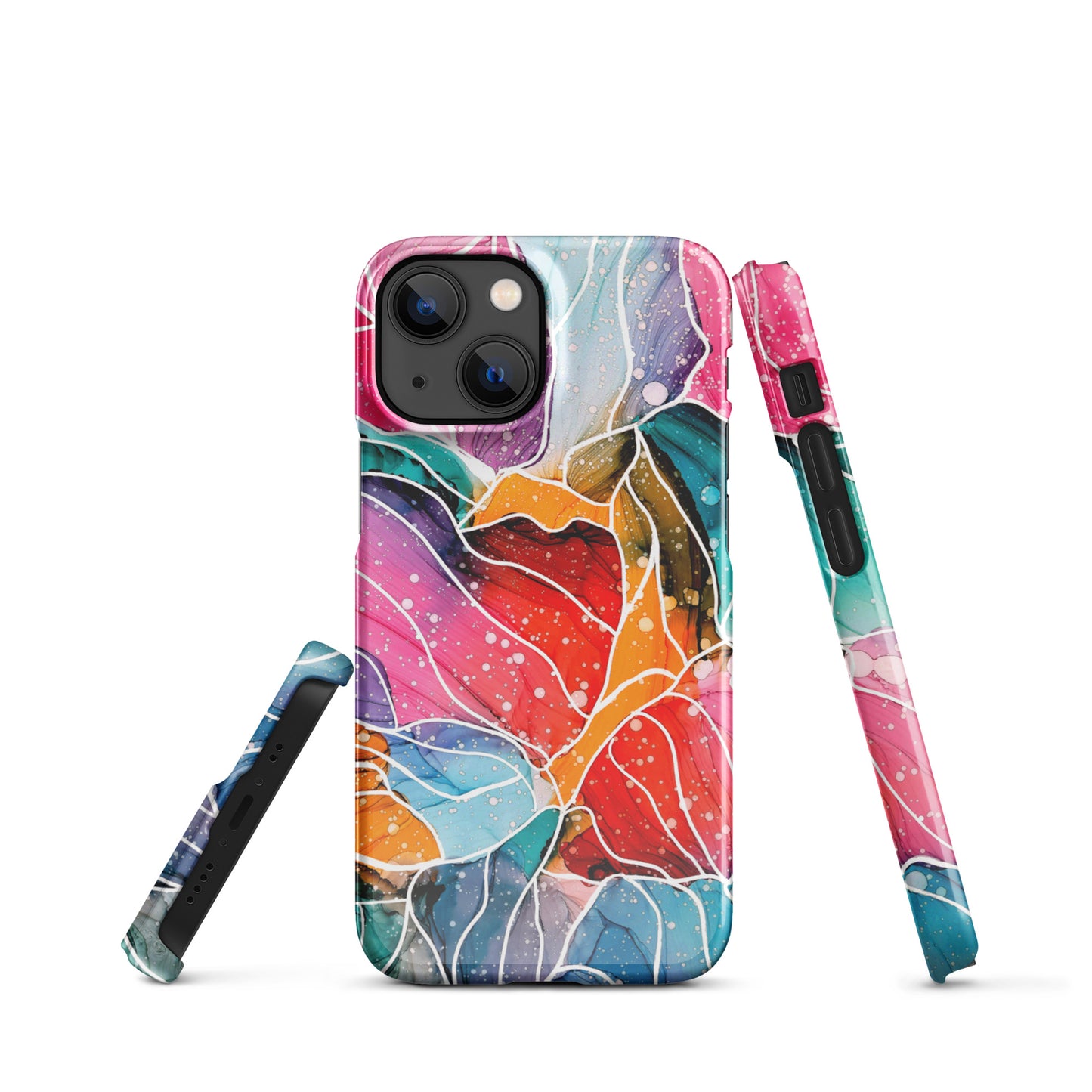 Abstract Art Cell Phone Snap Case for iPhone® - "New Beginnings"