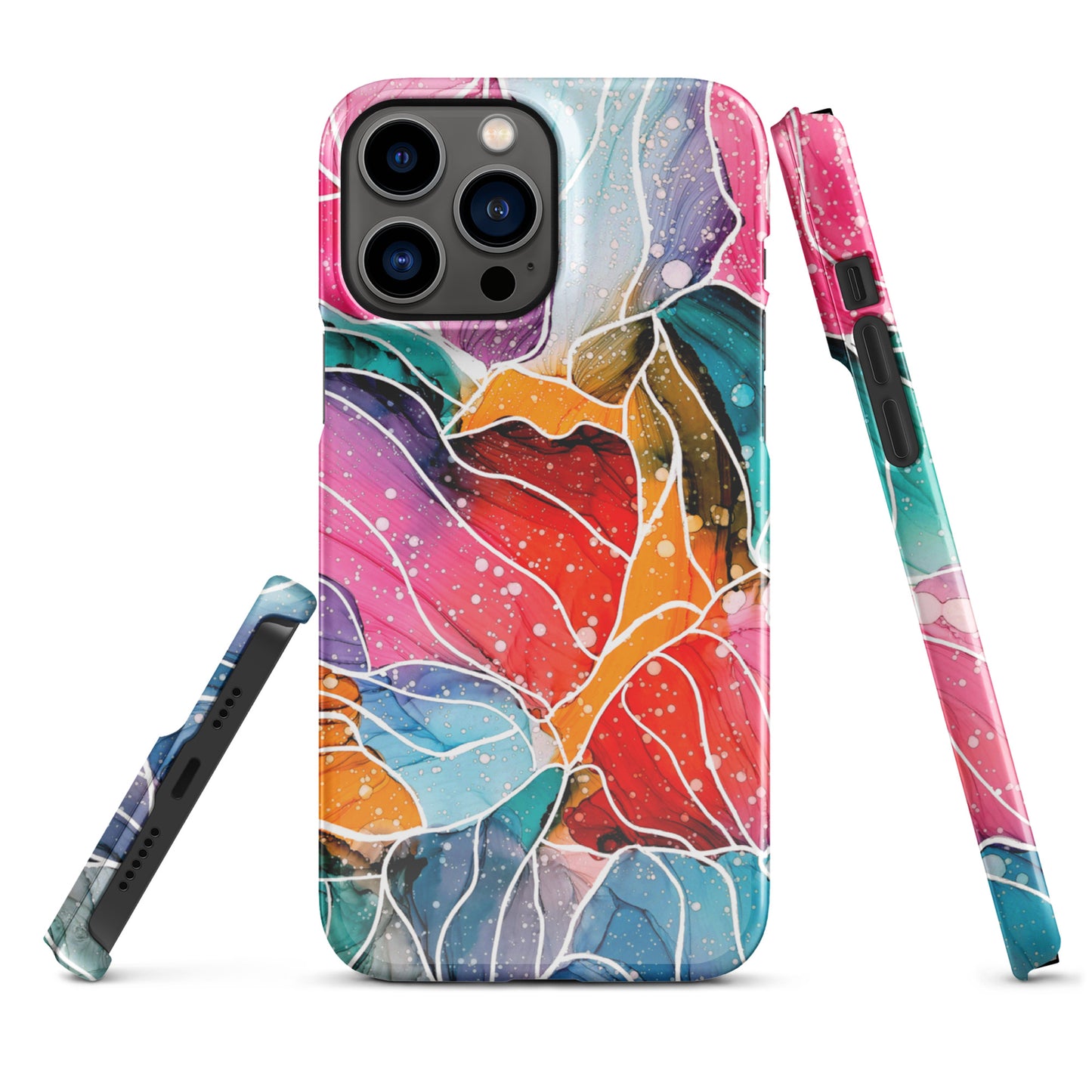 Abstract Art Cell Phone Snap Case for iPhone® - "New Beginnings"