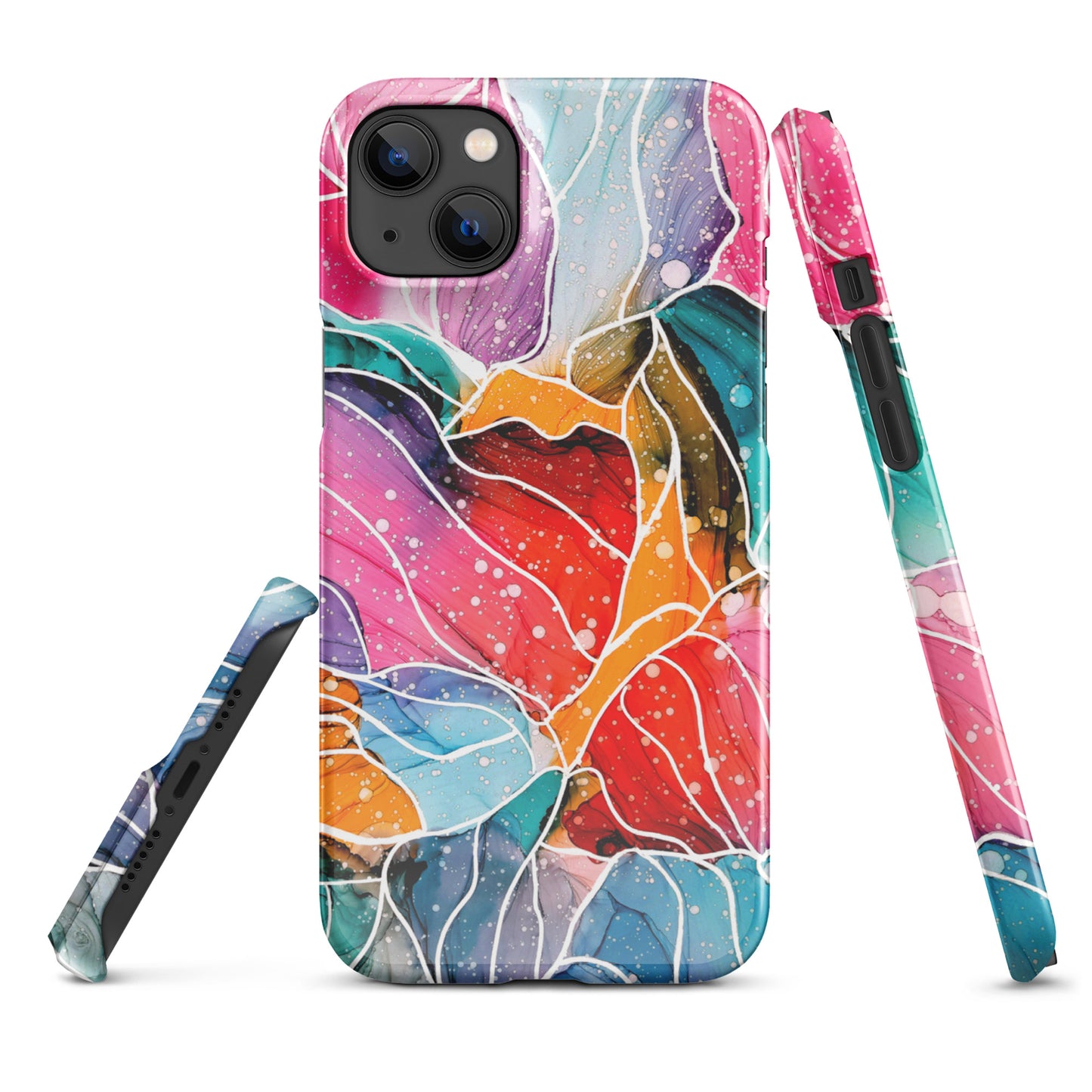 Abstract Art Cell Phone Snap Case for iPhone® - "New Beginnings"