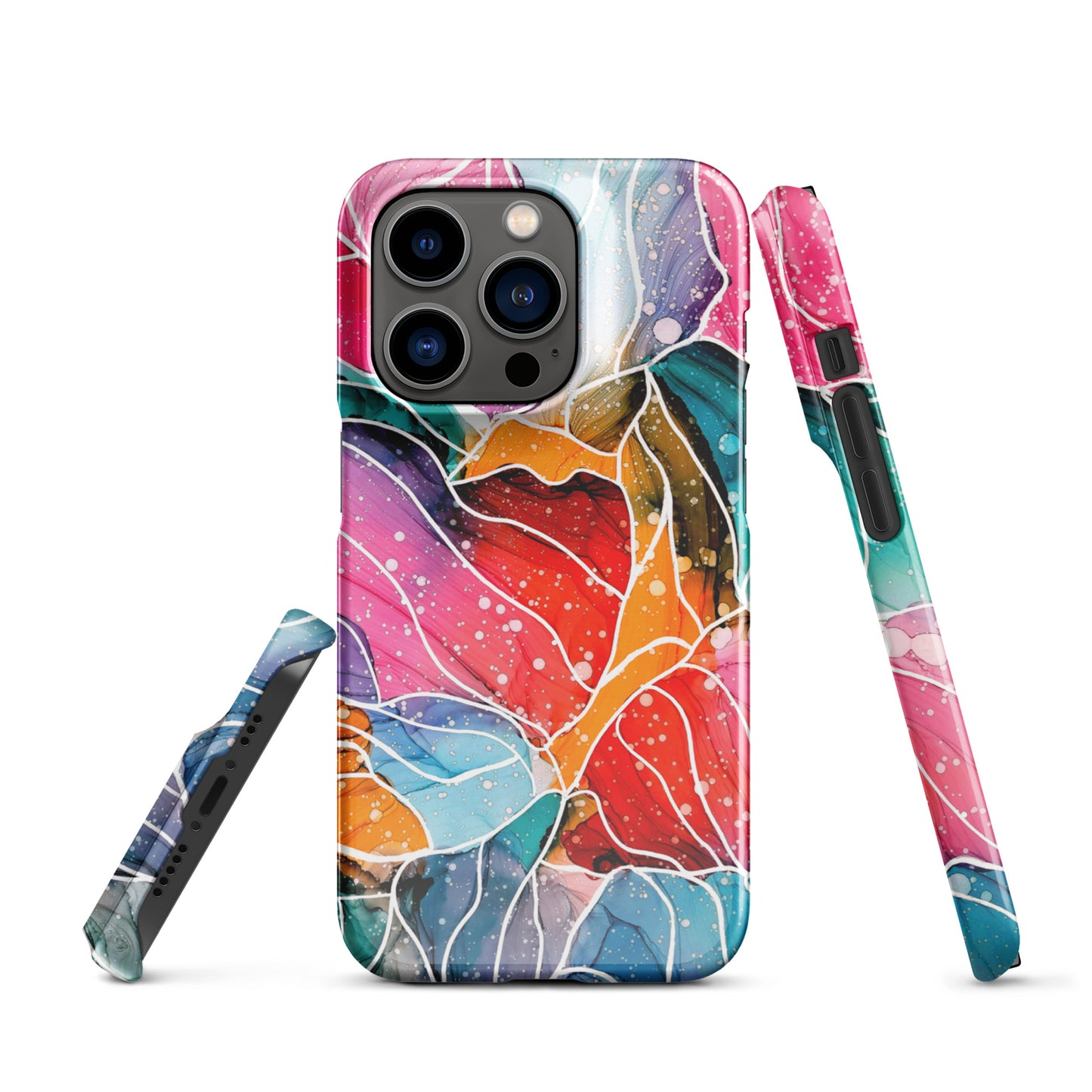 Abstract Art Cell Phone Snap Case for iPhone® - "New Beginnings"