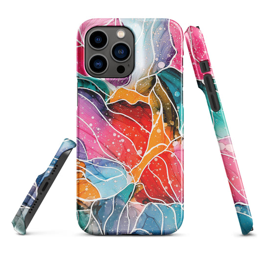Abstract Art Cell Phone Snap Case for iPhone® - "New Beginnings"