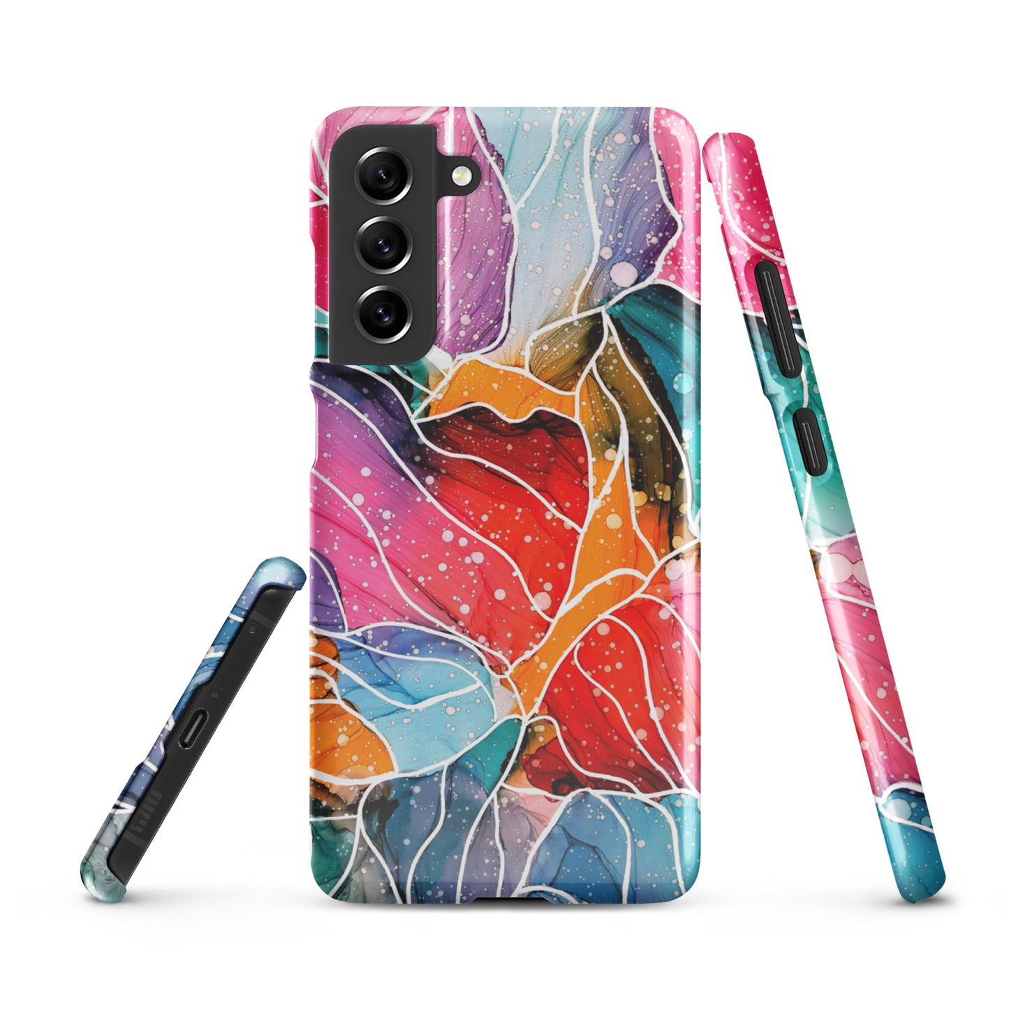 Abstract Art Cell Phone Snap Case for Samsung® - "New Beginnings"