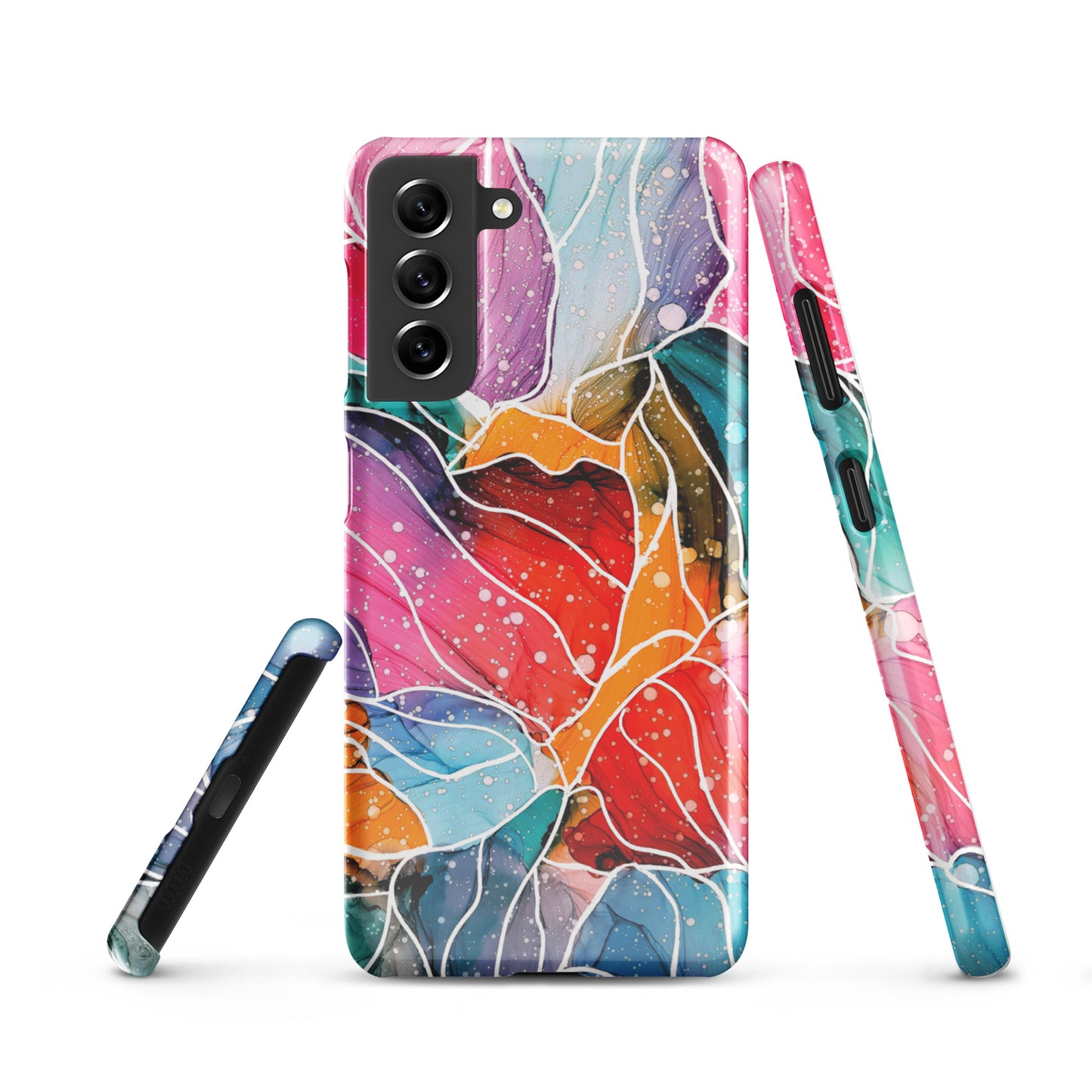 Abstract Art Cell Phone Snap Case for Samsung® - "New Beginnings"