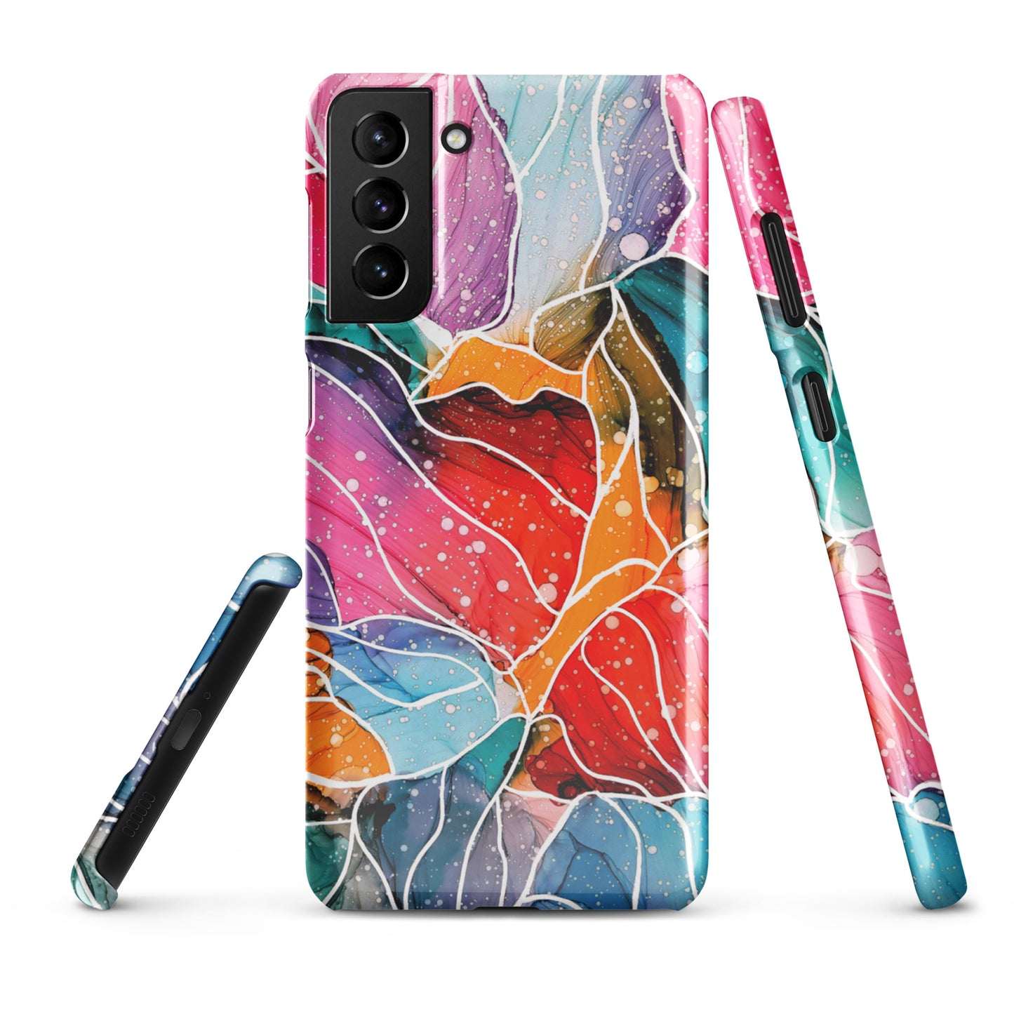 Abstract Art Cell Phone Snap Case for Samsung® - "New Beginnings"