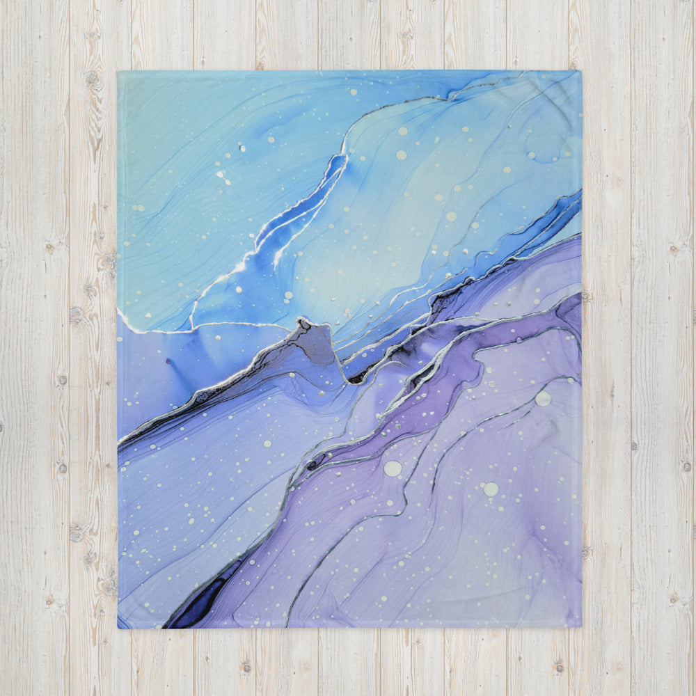 Colorful Throw Blanket - "Daydream"