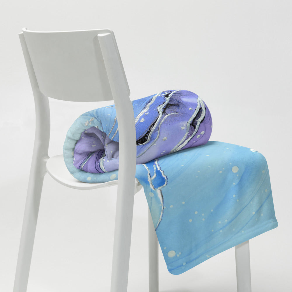 Colorful Throw Blanket - "Daydream"