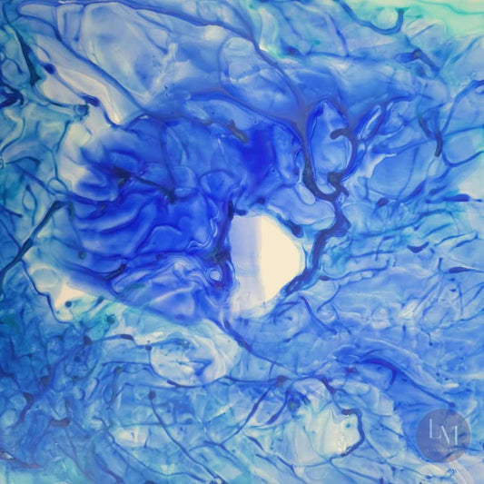 Original Abstract Painting | "Believing Is Seeing " | 12"x12"