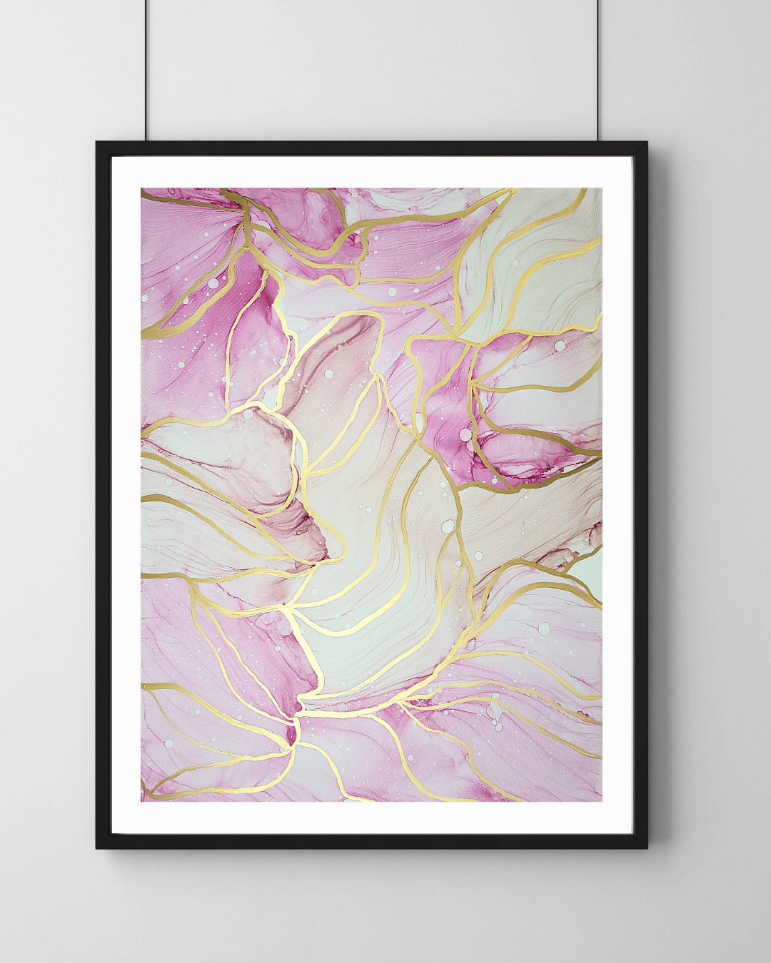 Original Alcohol Ink Abstract Painting | "Possibilities" | 18"x24"