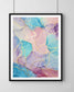 Original Alcohol Ink Abstract Painting | "Pastel Dreams (No.2)" | 18"x24"