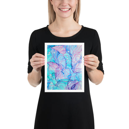 Colorful Abstract Wall Art Print - "Distant Memories"