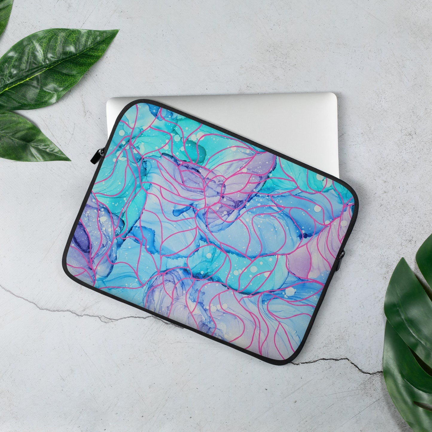 Abstract Art Laptop Sleeve - "Distant Memories"