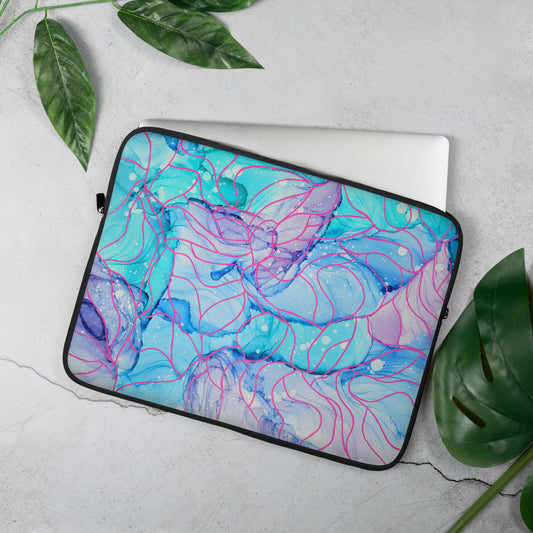 Abstract Art Laptop Sleeve - "Distant Memories"