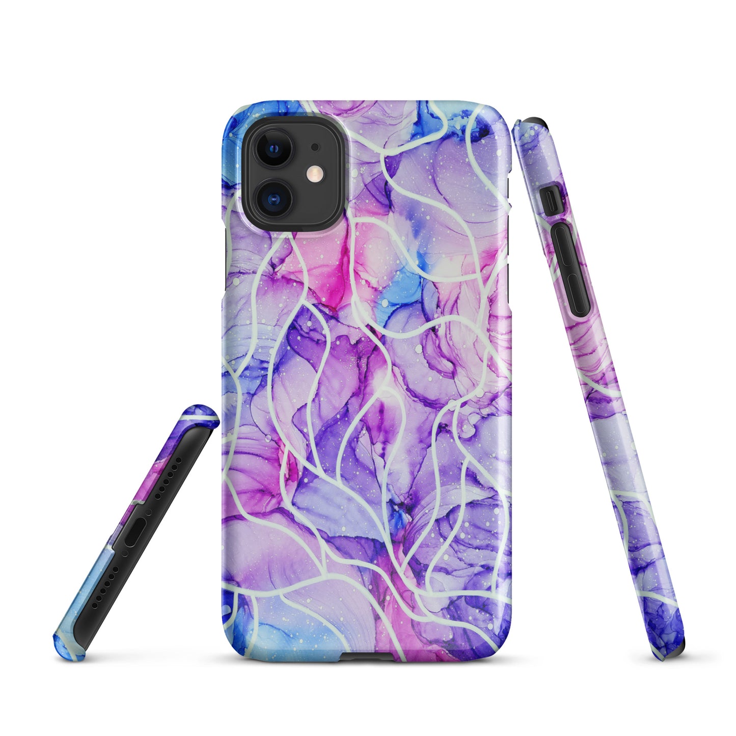 Abstract Art Cell Phone Snap Case for iPhone® - "Serenity"