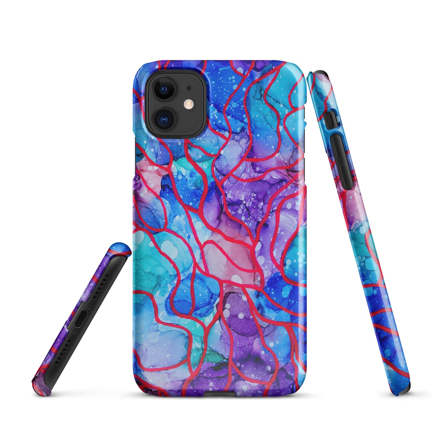 Abstract Art Cell Phone Snap Case for iPhone® - "A New Song"