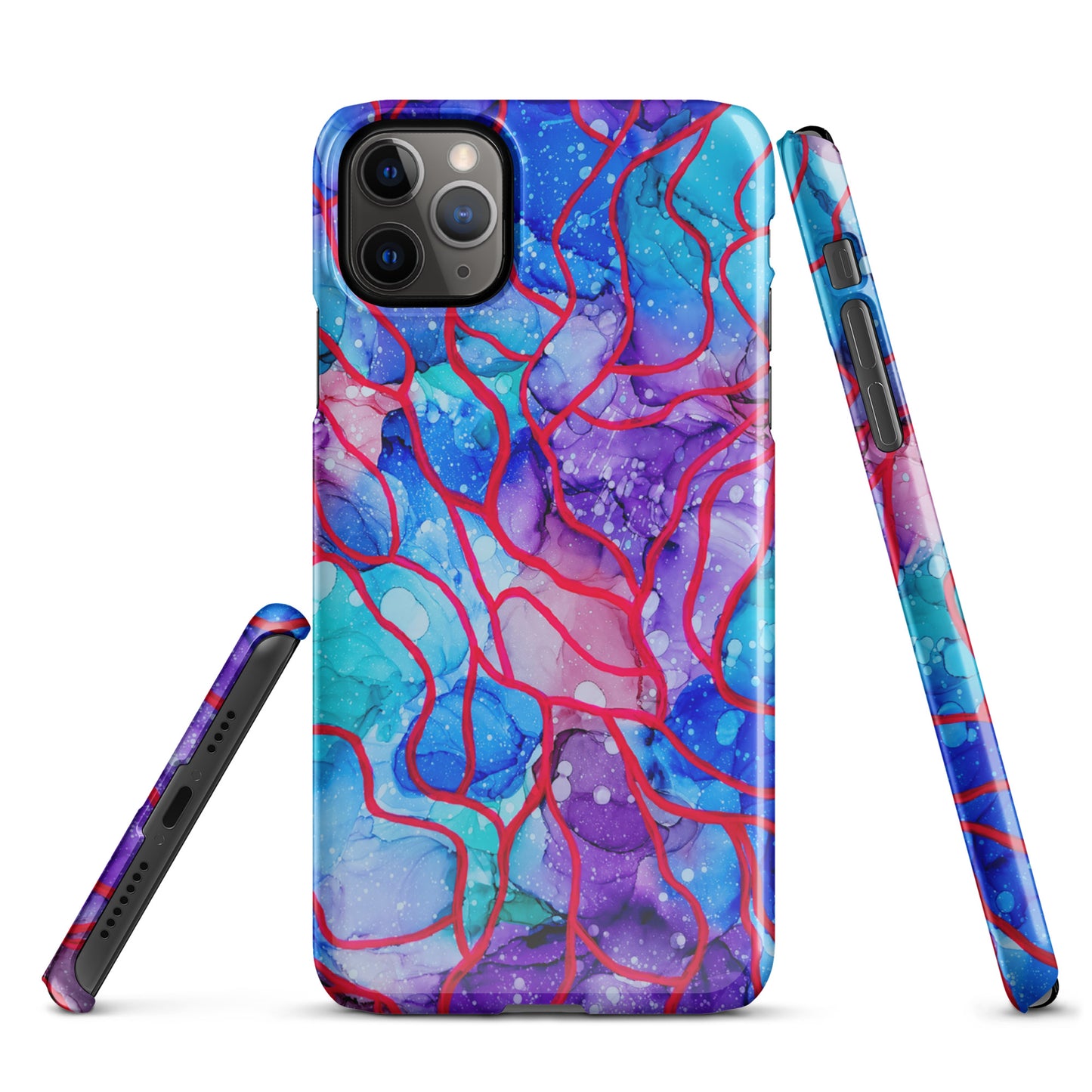 Abstract Art Cell Phone Snap Case for iPhone® - "A New Song"