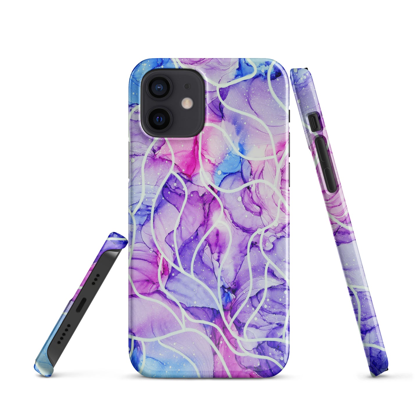 Abstract Art Cell Phone Snap Case for iPhone® - "Serenity"