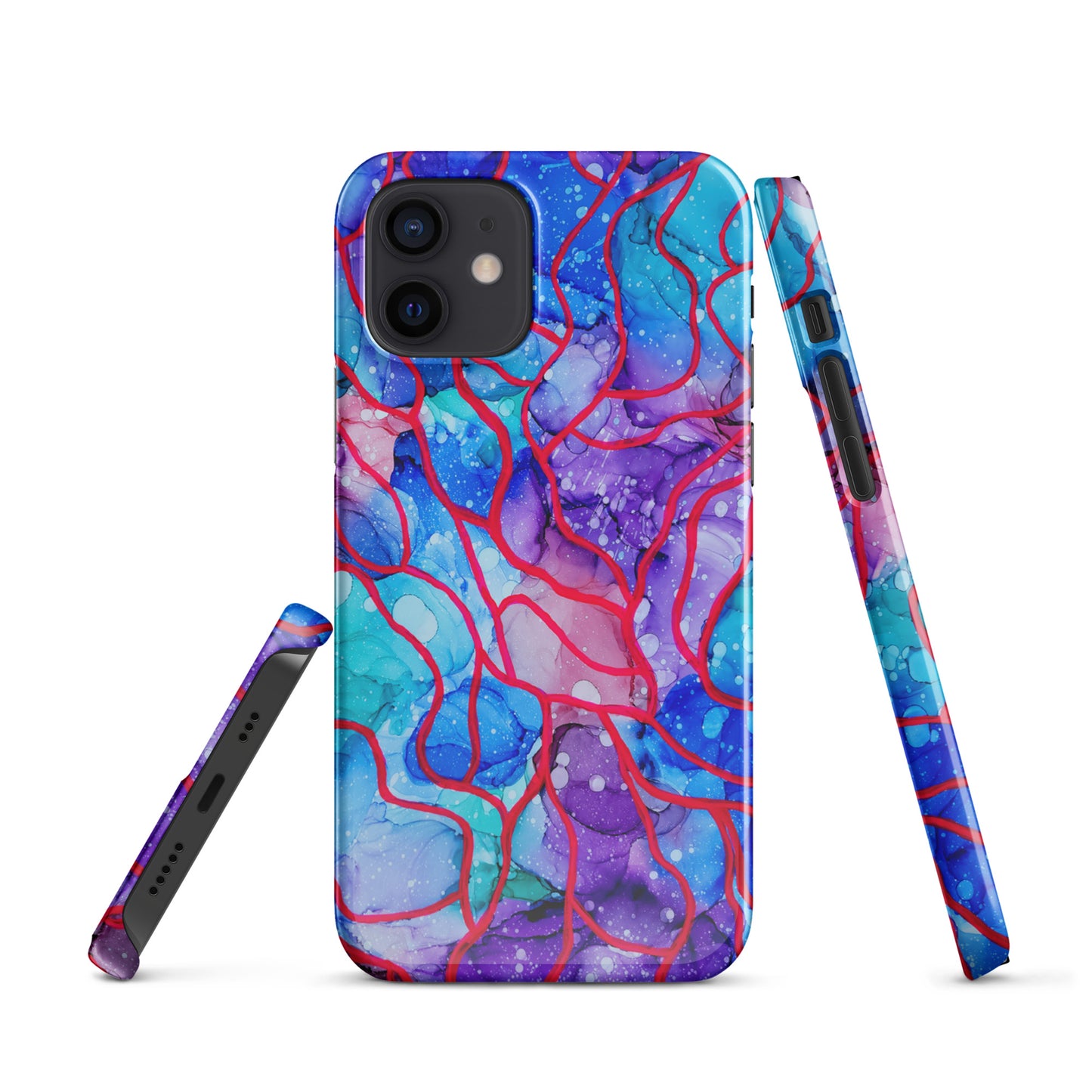 Abstract Art Cell Phone Snap Case for iPhone® - "A New Song"