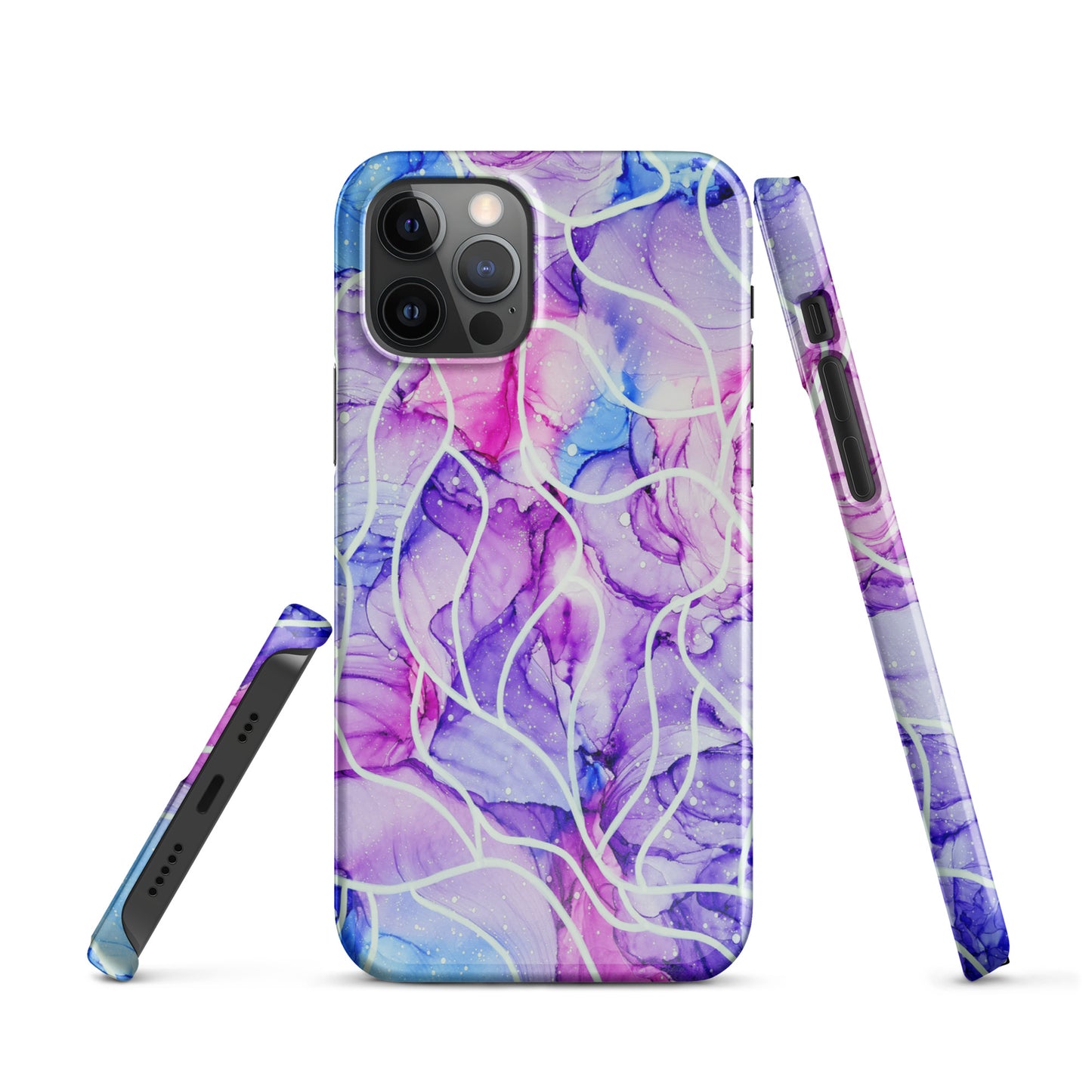 Abstract Art Cell Phone Snap Case for iPhone® - "Serenity"