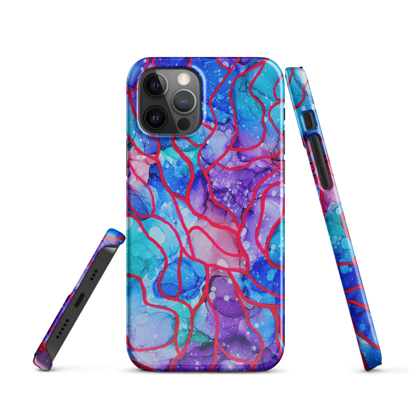 Abstract Art Cell Phone Snap Case for iPhone® - "A New Song"