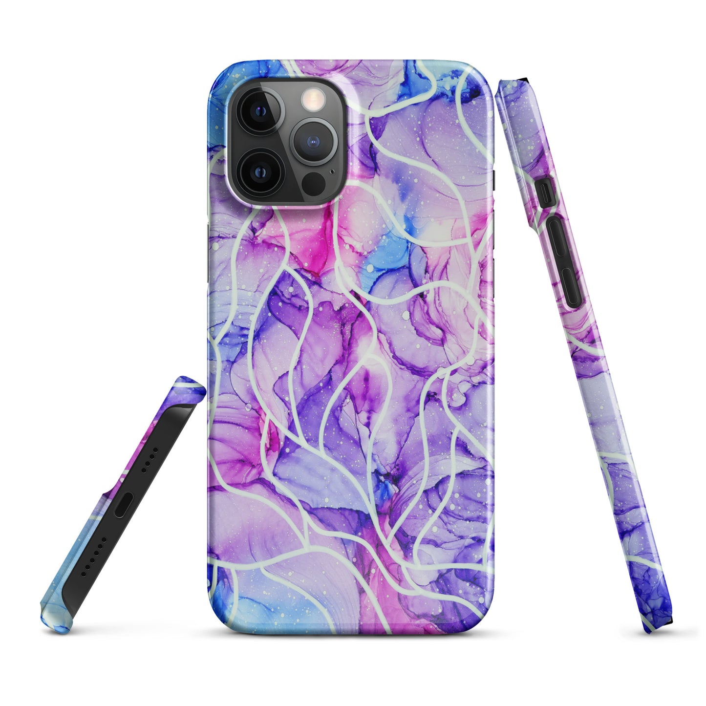 Abstract Art Cell Phone Snap Case for iPhone® - "Serenity"