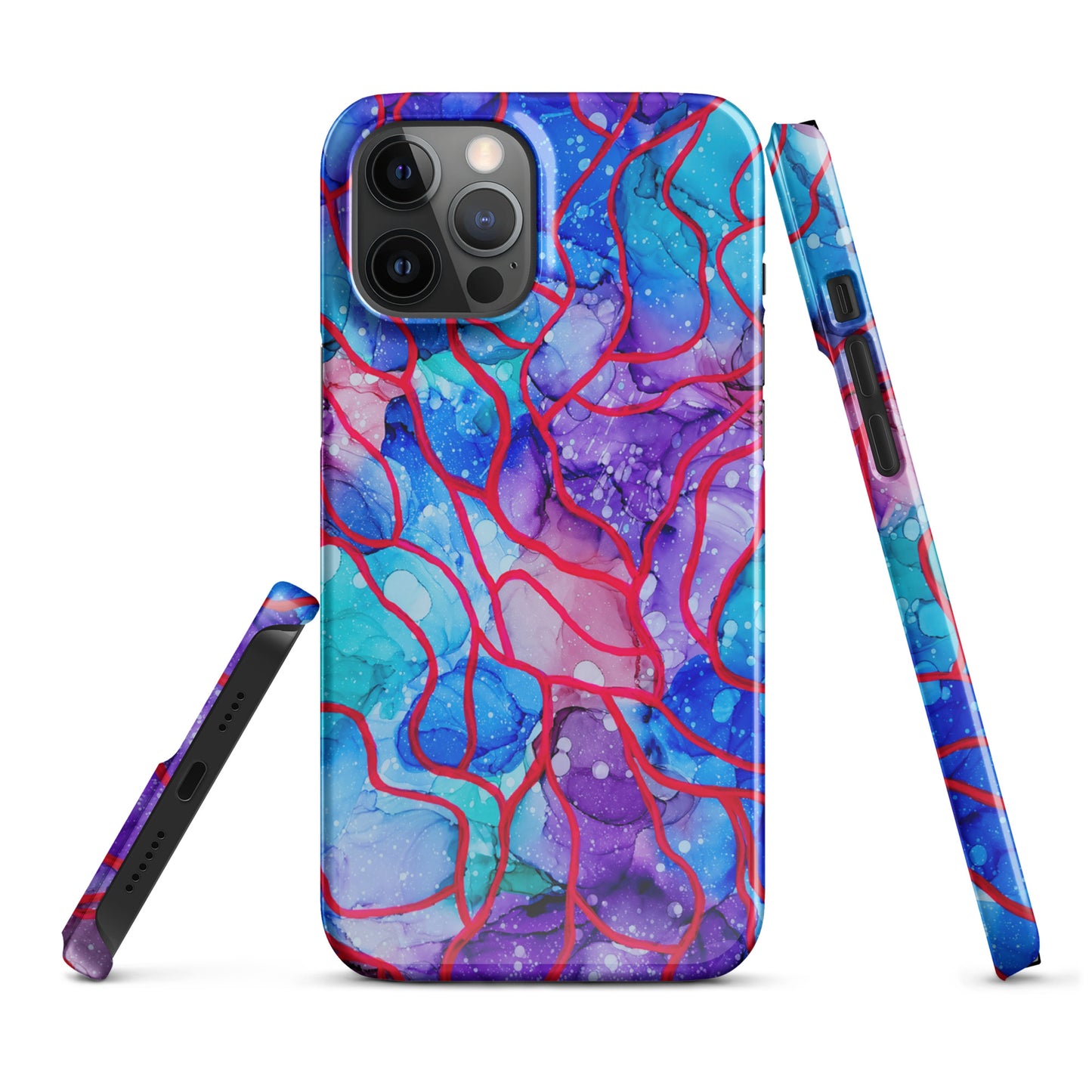 Abstract Art Cell Phone Snap Case for iPhone® - "A New Song"