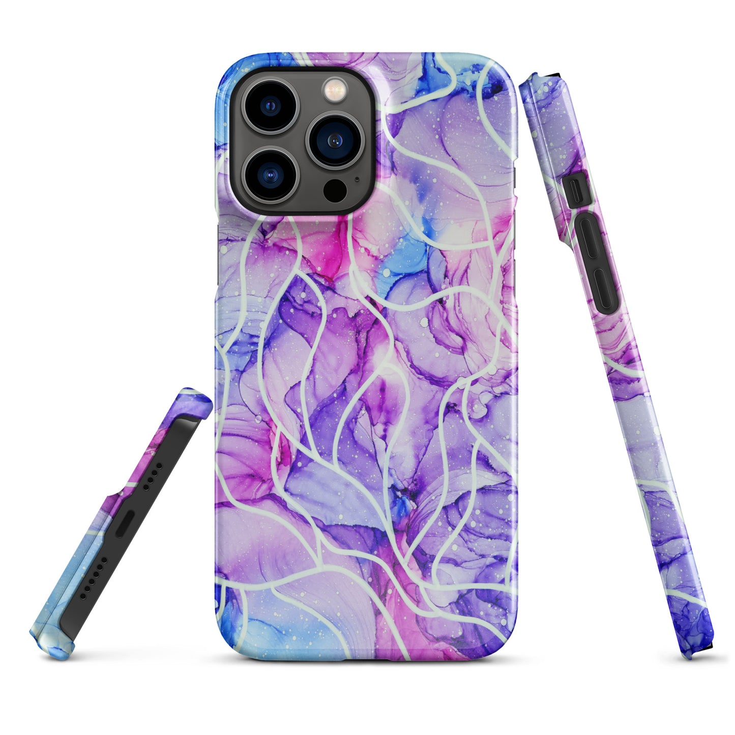 Abstract Art Cell Phone Snap Case for iPhone® - "Serenity"