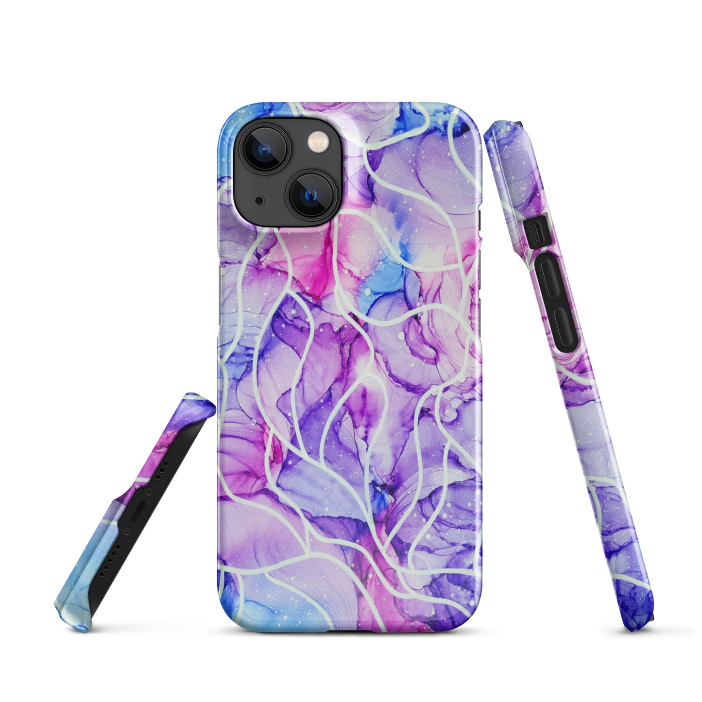 Abstract Art Cell Phone Snap Case for iPhone® - "Serenity"