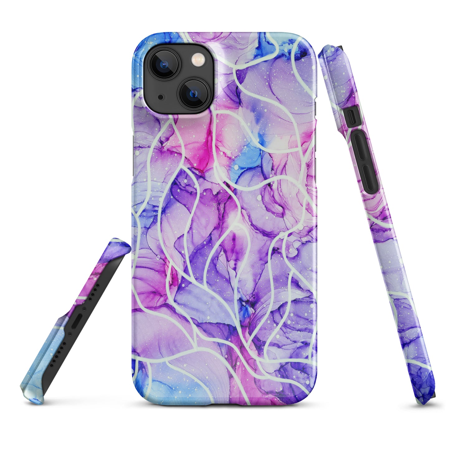 Abstract Art Cell Phone Snap Case for iPhone® - "Serenity"