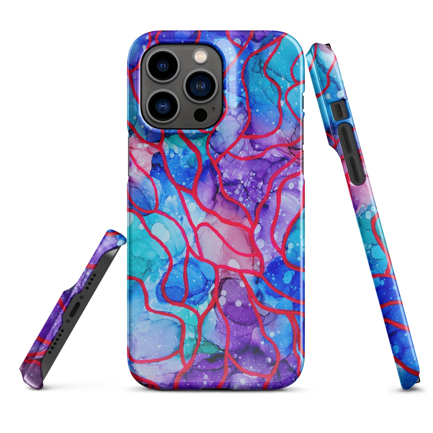 Abstract Art Cell Phone Snap Case for iPhone® - "A New Song"