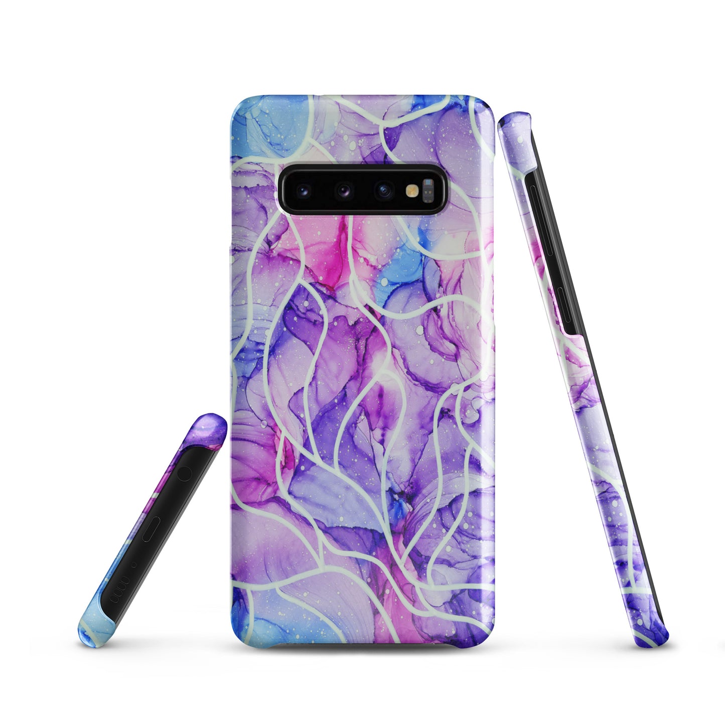 Abstract Art Cell Phone Snap Case for Samsung® - "Serenity"