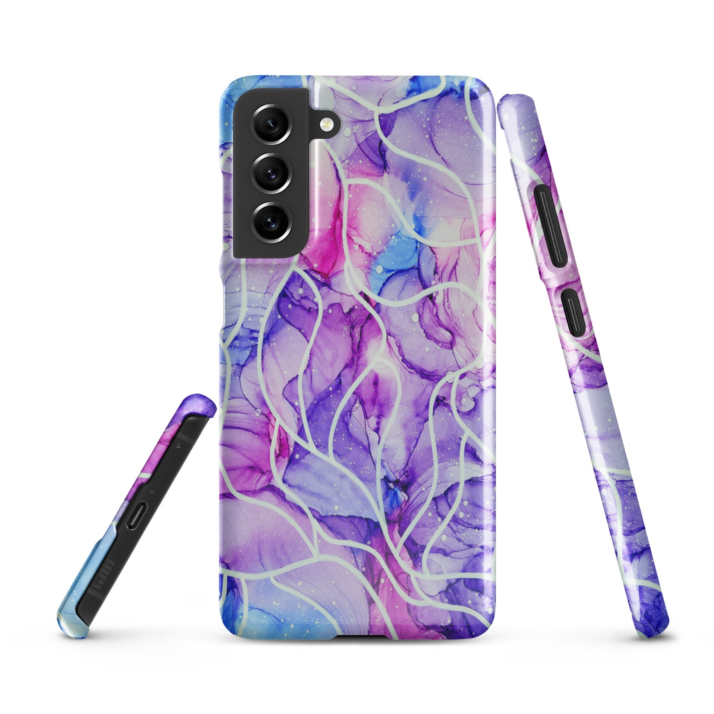 Abstract Art Cell Phone Snap Case for Samsung® - "Serenity"