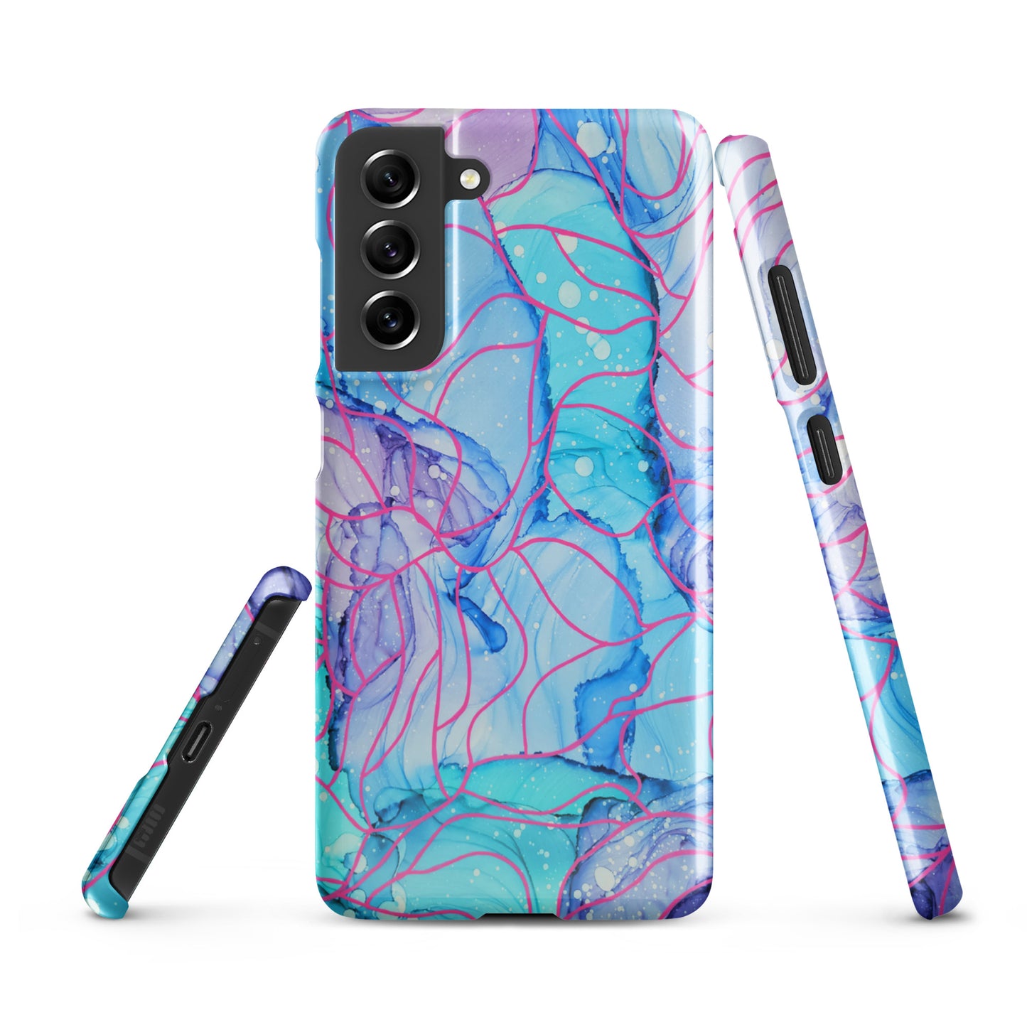 Abstract Art Cell Phone Snap Case for Samsung® - "Distant Memories"