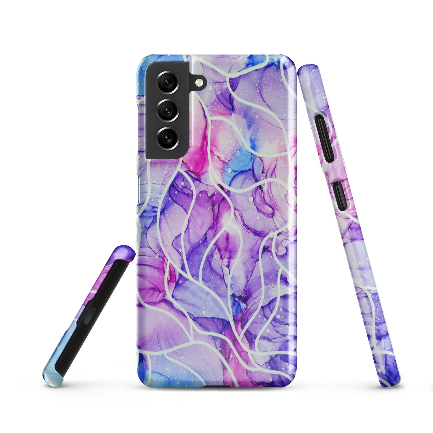 Abstract Art Cell Phone Snap Case for Samsung® - "Serenity"