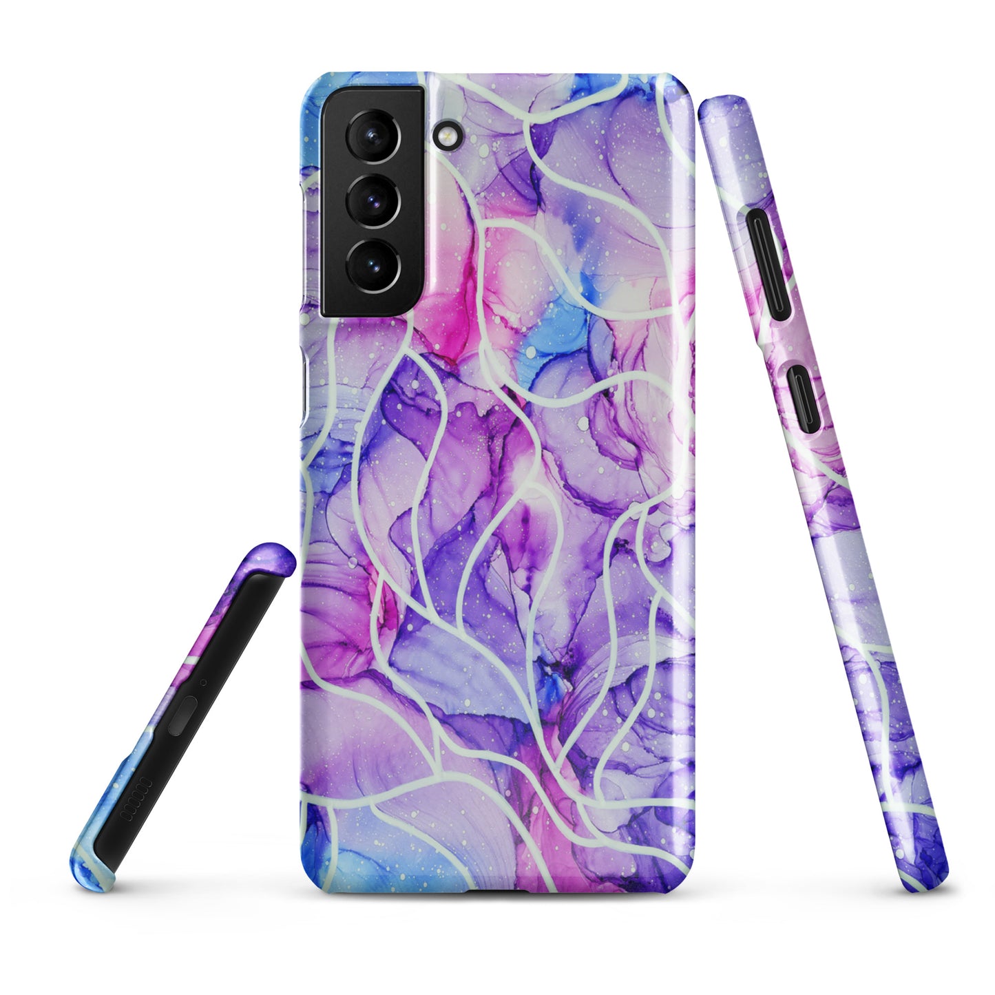 Abstract Art Cell Phone Snap Case for Samsung® - "Serenity"