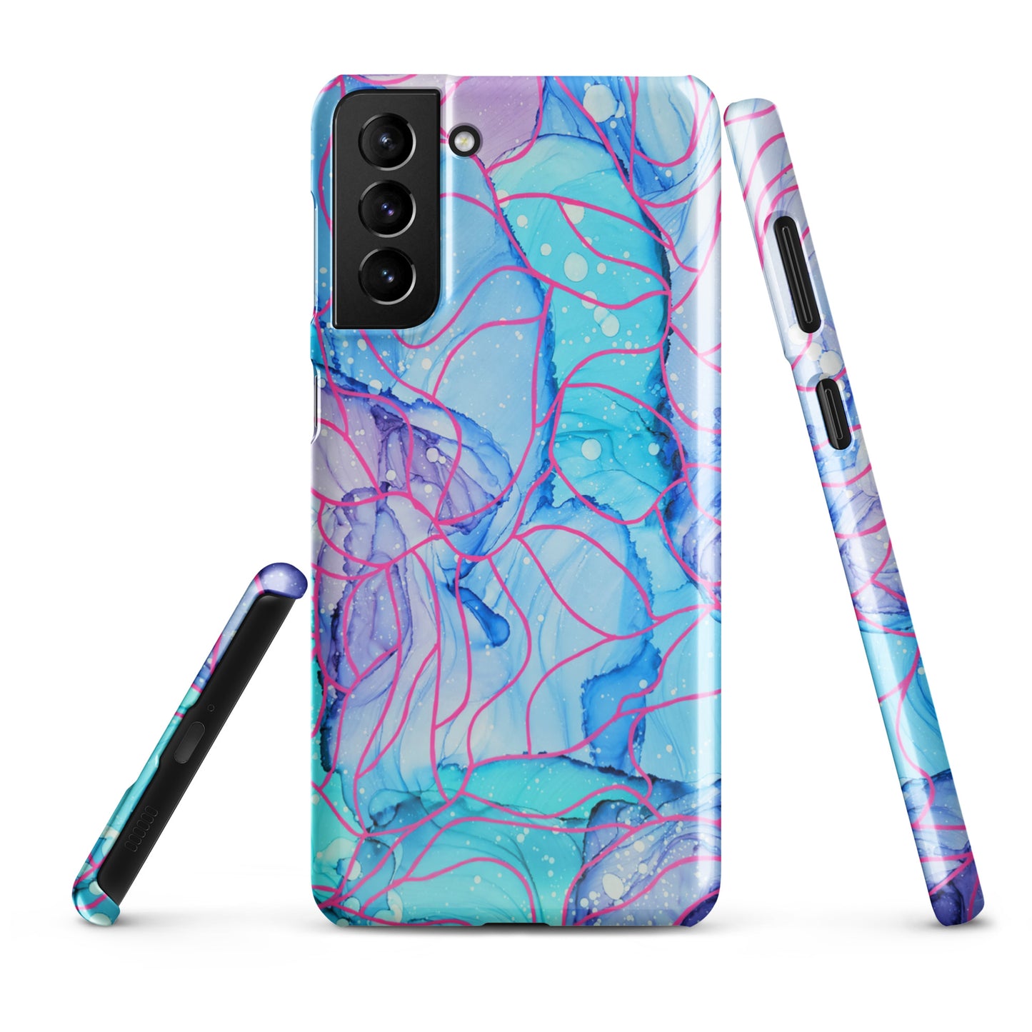 Abstract Art Cell Phone Snap Case for Samsung® - "Distant Memories"