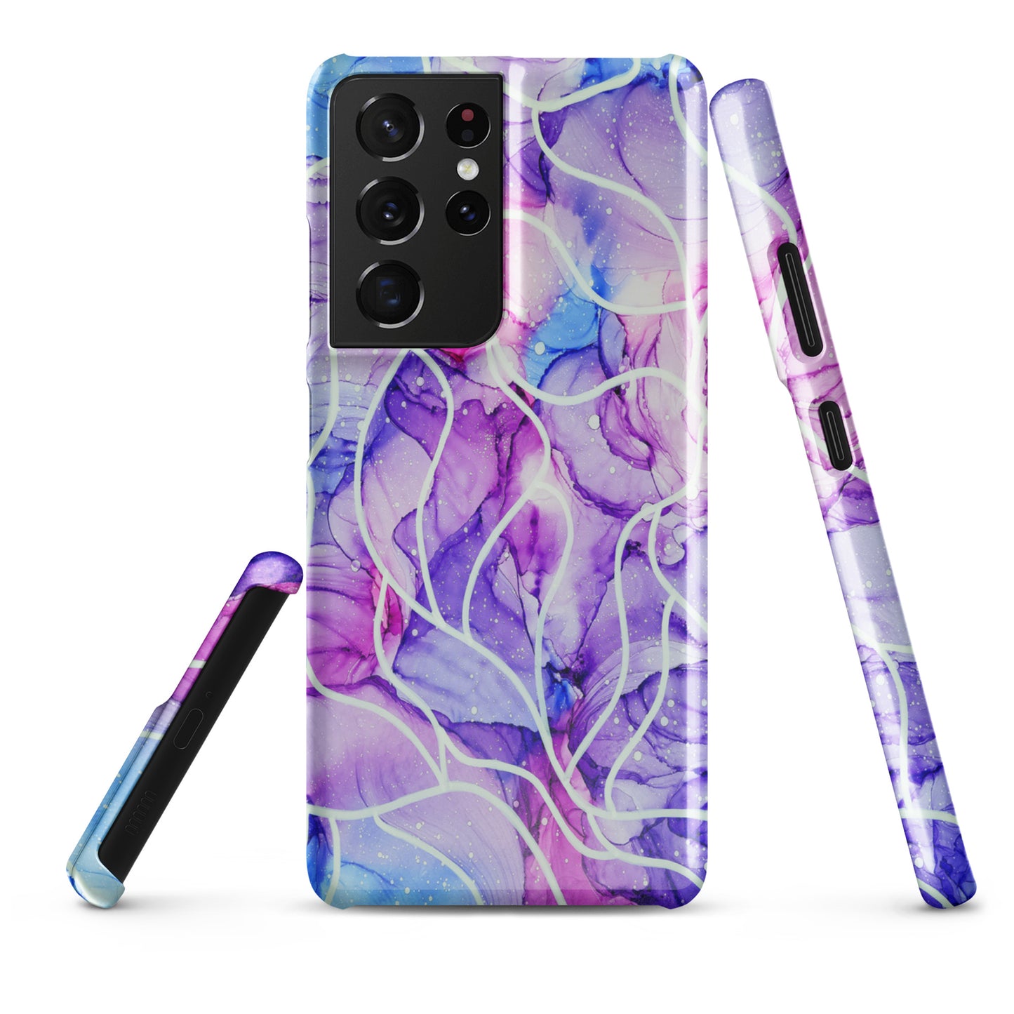 Abstract Art Cell Phone Snap Case for Samsung® - "Serenity"