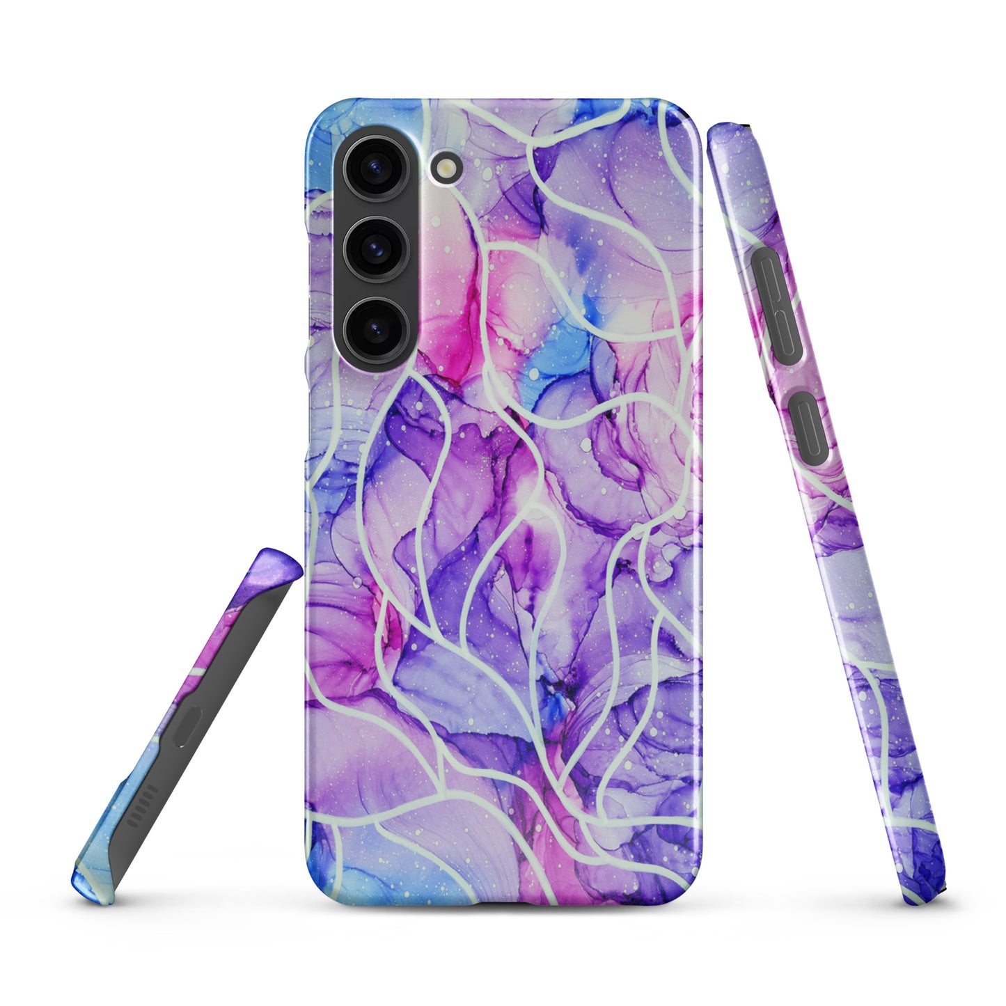 Abstract Art Cell Phone Snap Case for Samsung® - "Serenity"