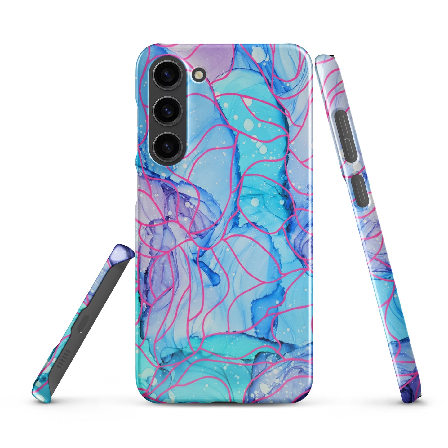 Abstract Art Cell Phone Snap Case for Samsung® - "Distant Memories"