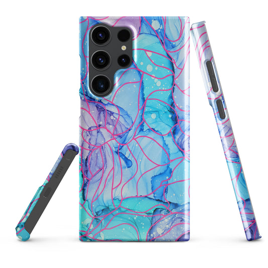 Abstract Art Cell Phone Snap Case for Samsung® - "Distant Memories"