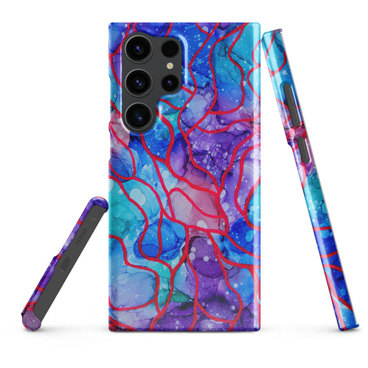 Abstract Art Cell Phone Snap Case for Samsung® - "A New Song"