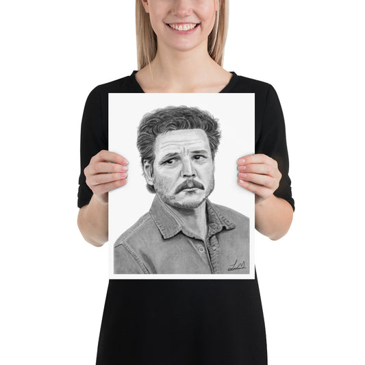 Pedro Pascal Art Print - Pedro Pascal Wall Art For Sale